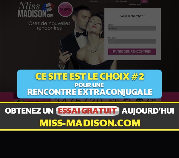 Capture d'écran du site Miss-Madison
